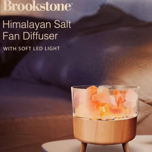 Brookstone salt lamp deals